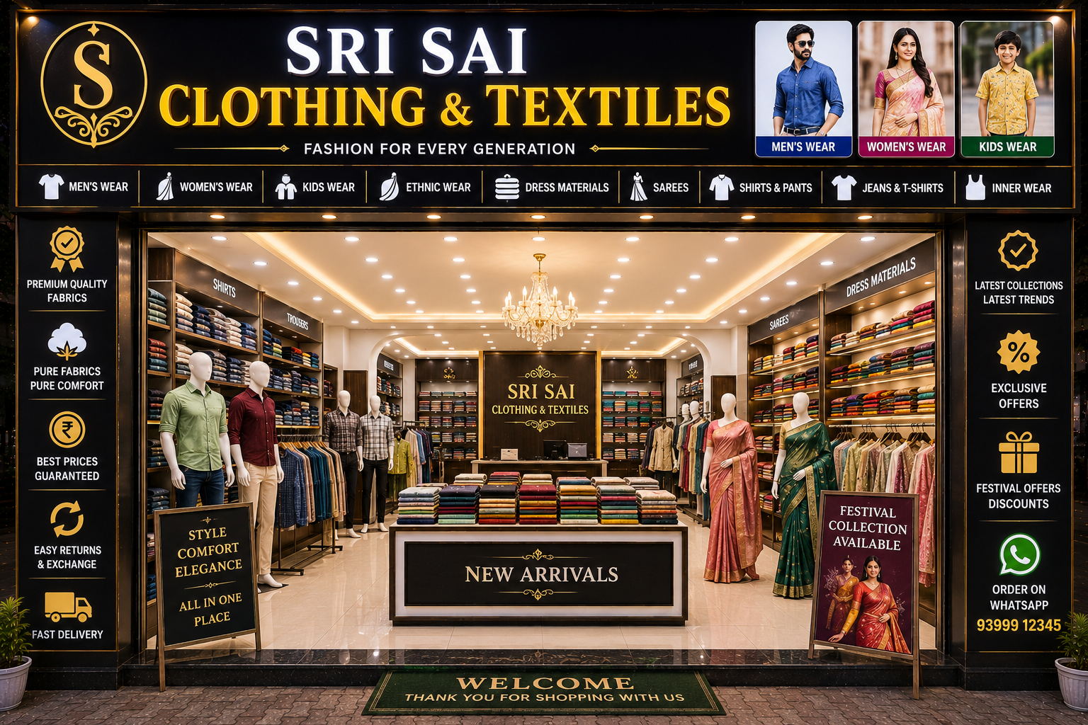 Clothing & Textile Stores